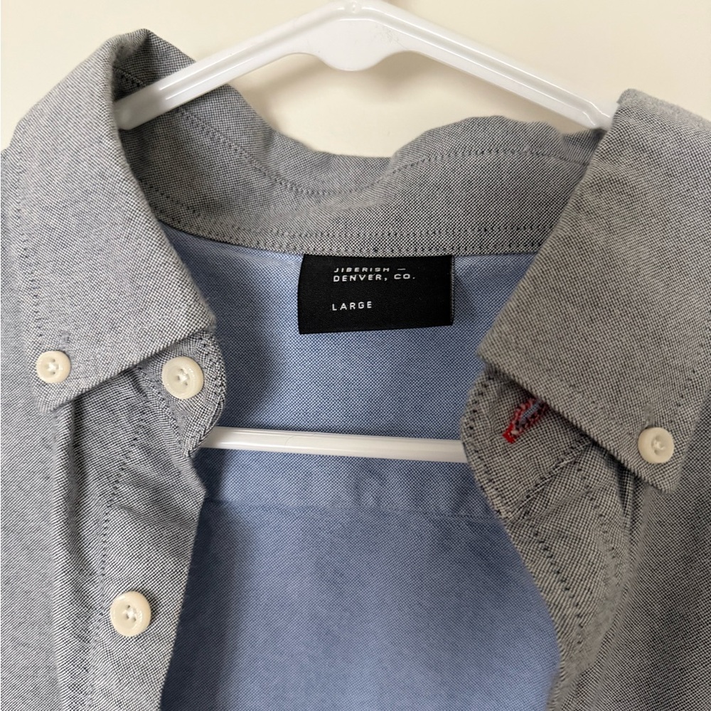 Jiberish Casual Button-down Men’s Shirt